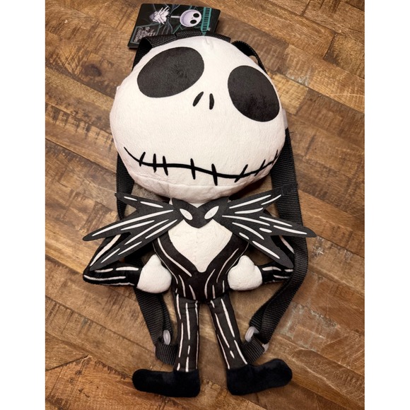 Disney Other - Disney Jack Skellington Plush Backpack Nightmare Before Christmas 15 Inch NWT